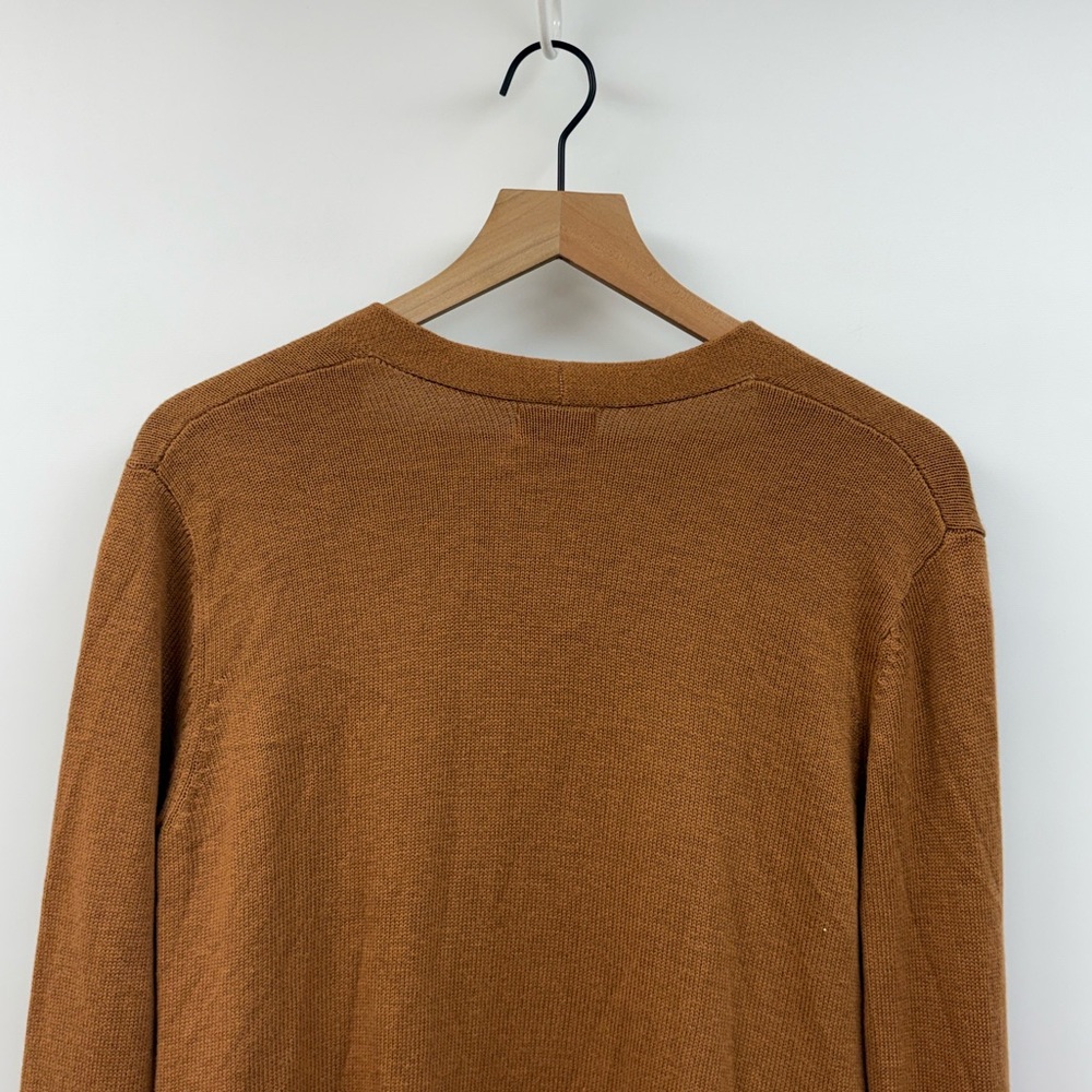 NWT Old Navy Open Front Tunic Cardigan Knit Sweater Minimalist Brown Large - Picture 6 of 8